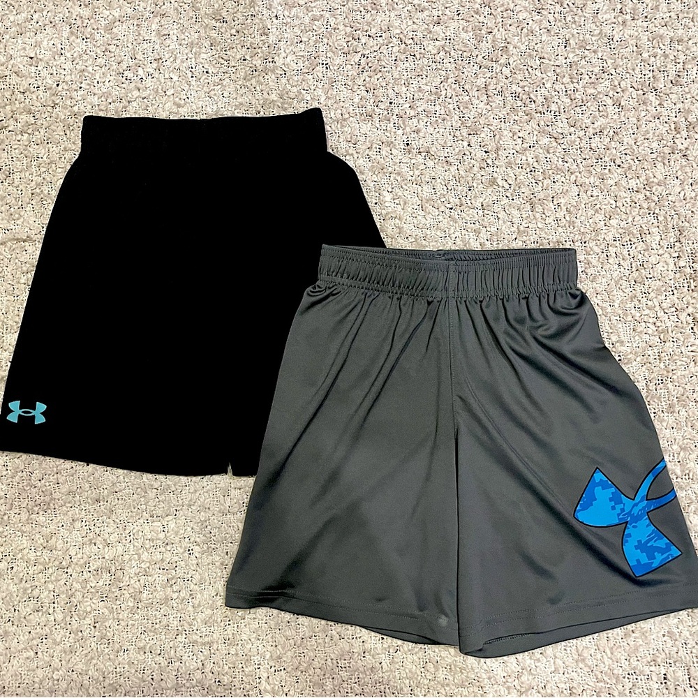 Underarmor Boys Athletic Shorts Sz 7 (Little boys)
